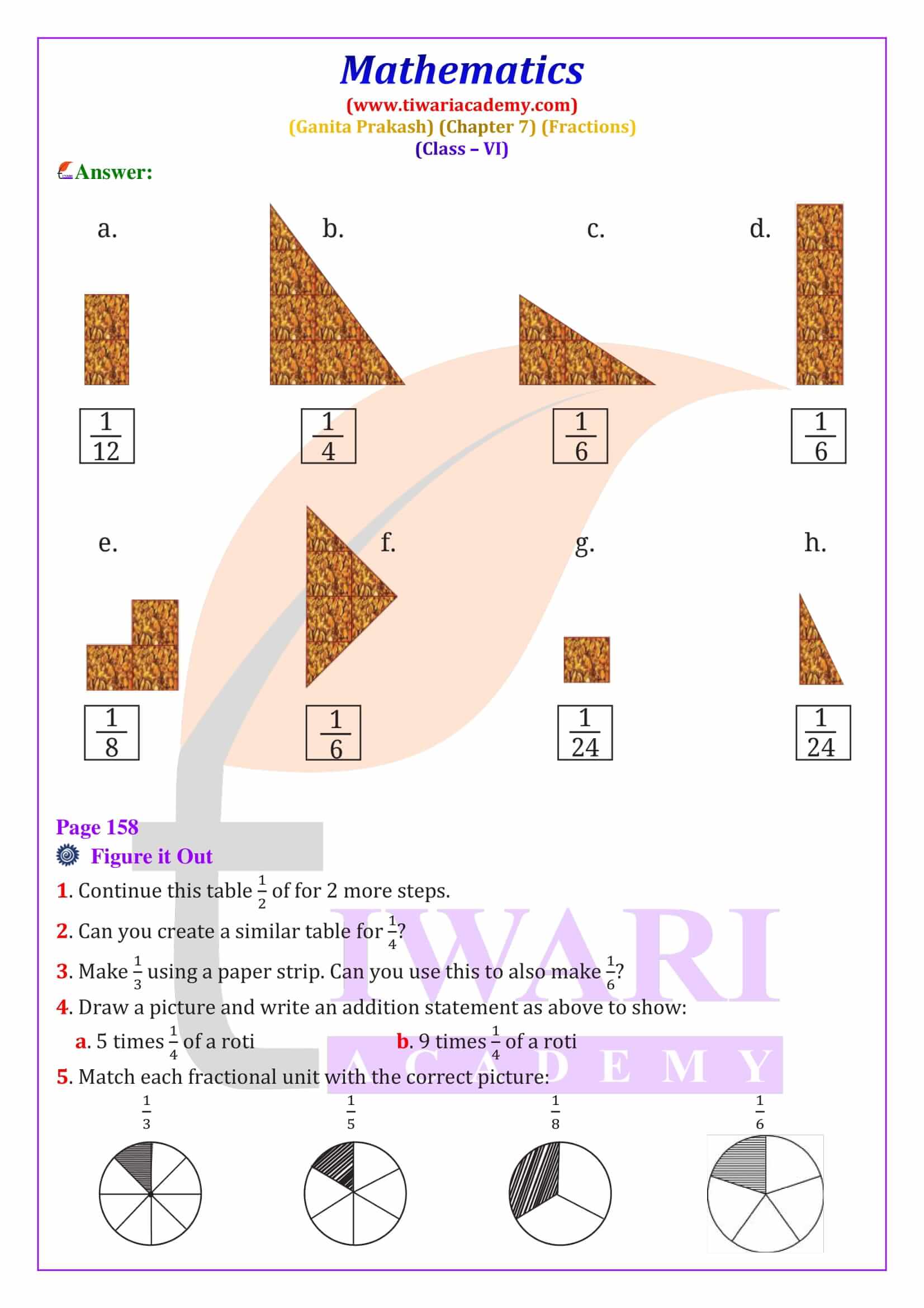 Class 6 Maths Ganita Prakash Chapter 7 Solutions