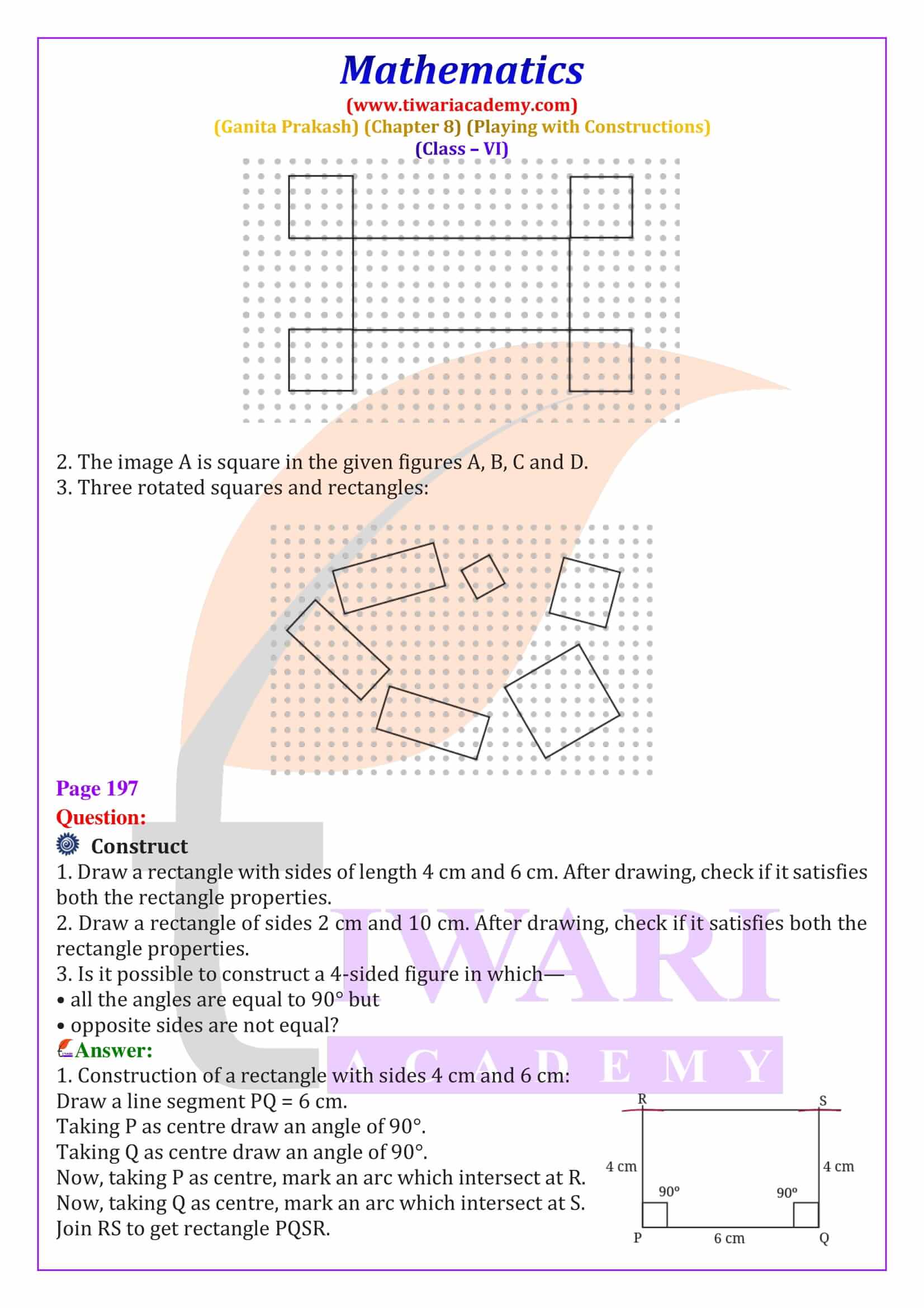 NCERT Class 6 Maths Ganita Prakash Chapter 8