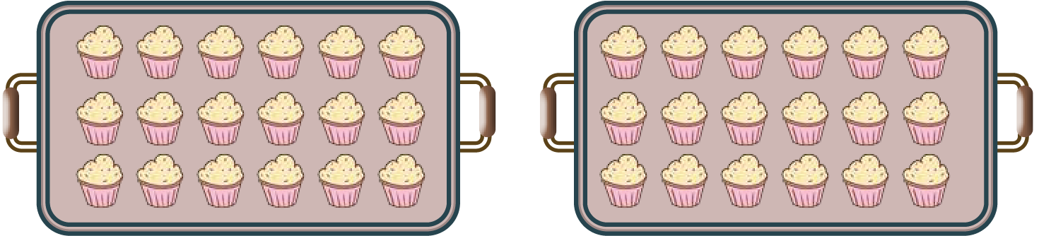 Multiplication by breaking into tens Class 4 solution image