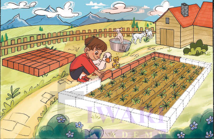 Class 4 Maths Chapter 6 hand tracing measurement in centimetres