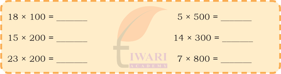 NCERT Class 4 Maths Mela Chapter 13 practice question solution