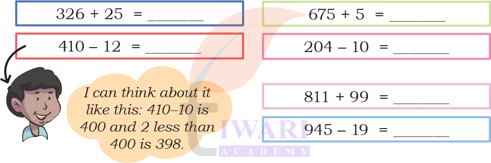 column addition solution NCERT Class 4 Chapter 7 answer