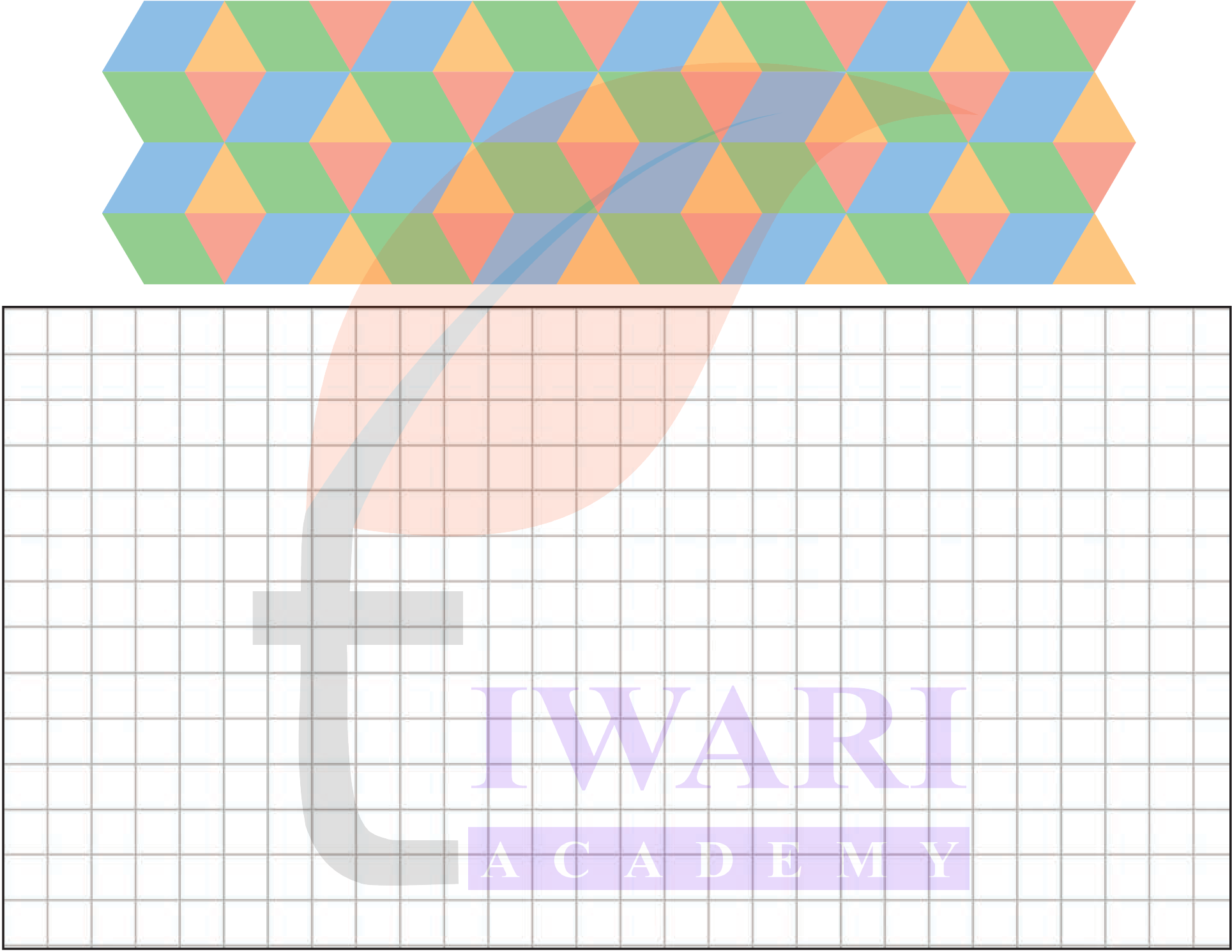 Tiling pattern symmetry NCERT