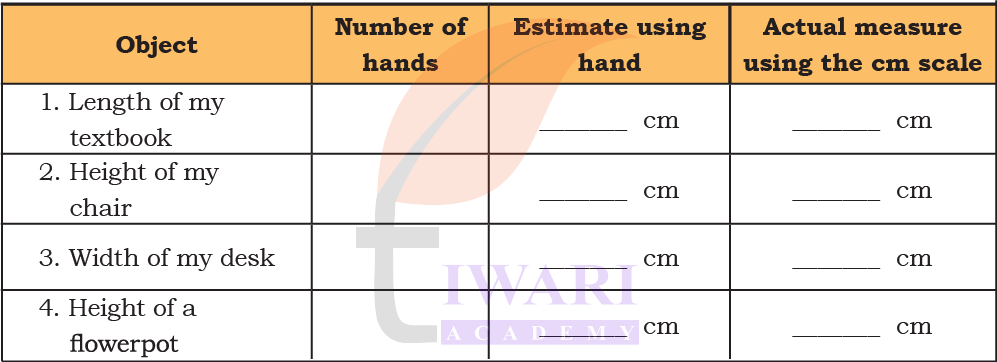 Class 4 Maths Chapter 6 drawing shapes with same perimeter