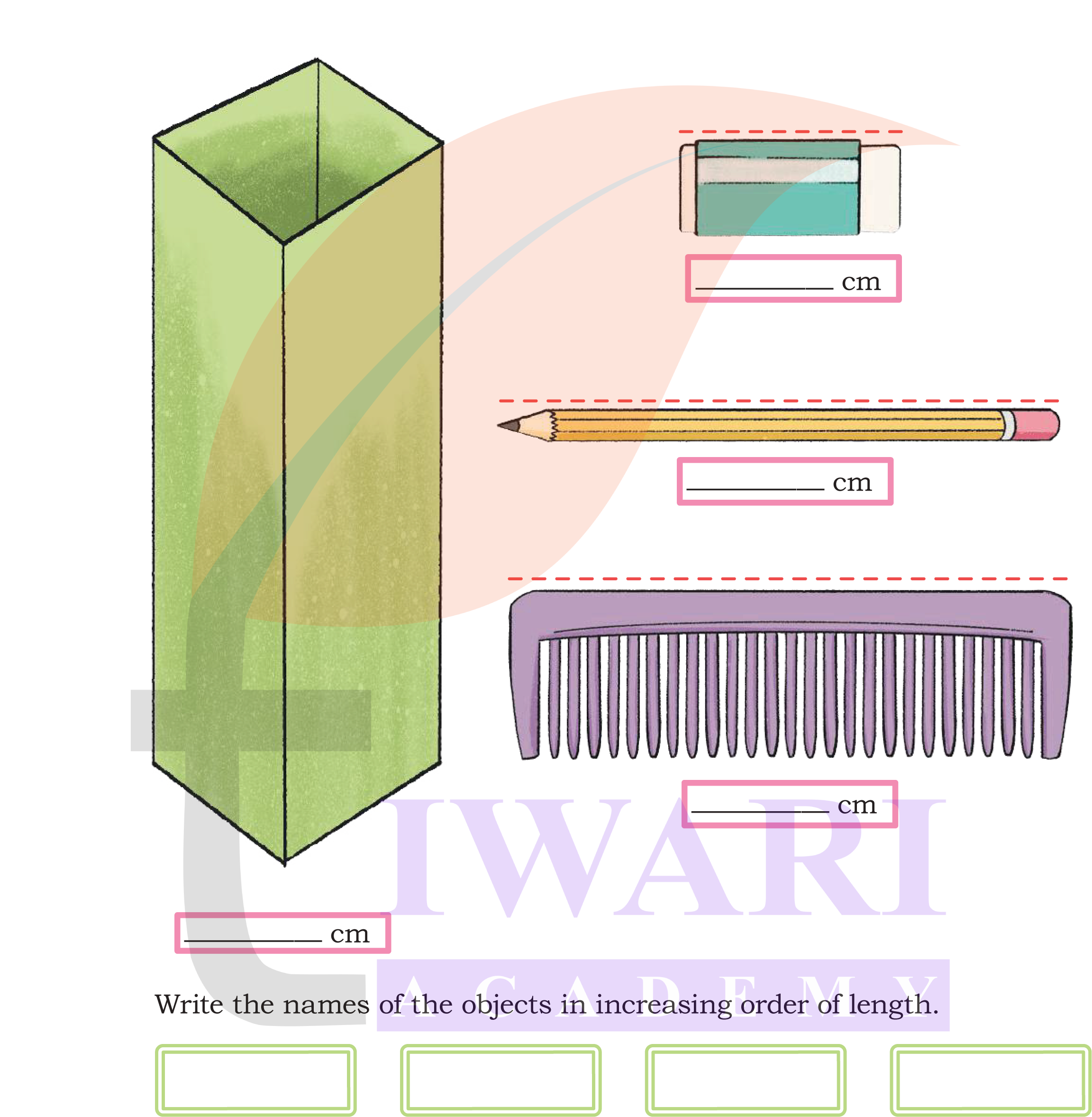 Class 4 Maths Chapter 6 estimating and measuring objects