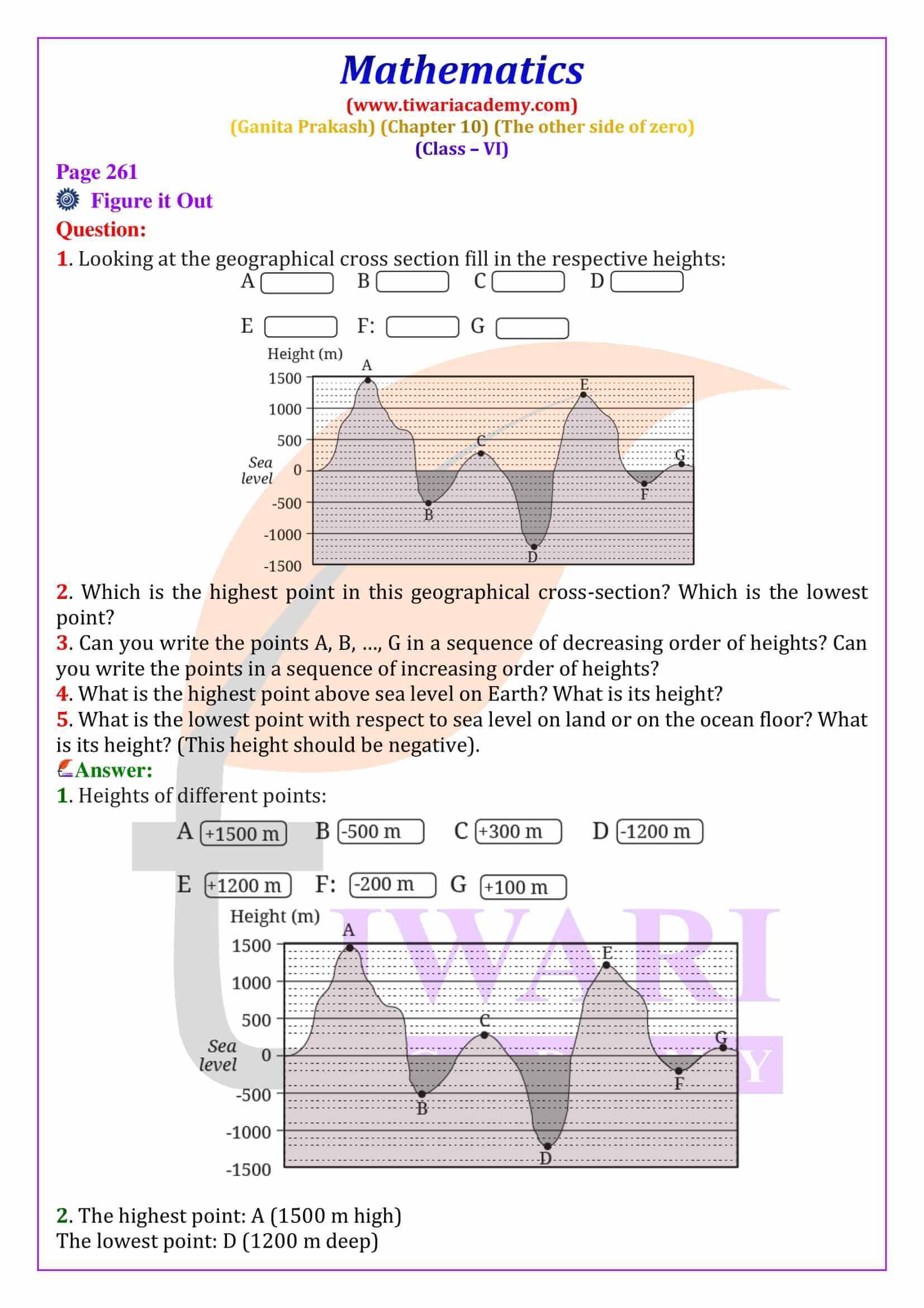 Distance of integers from zero on number line explained