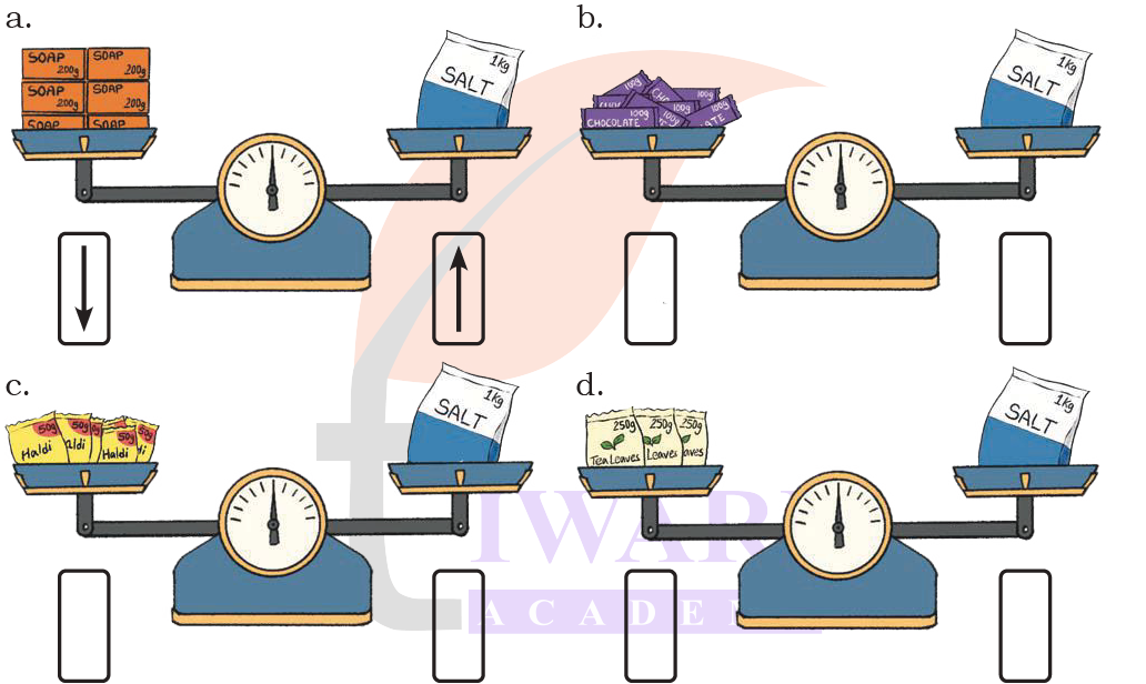 Class 4 Maths Mela measuring weight in grams and kilograms solution