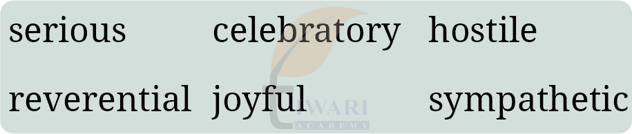 Class 9 English Kaveri Poem 2 Page 60 Question 2