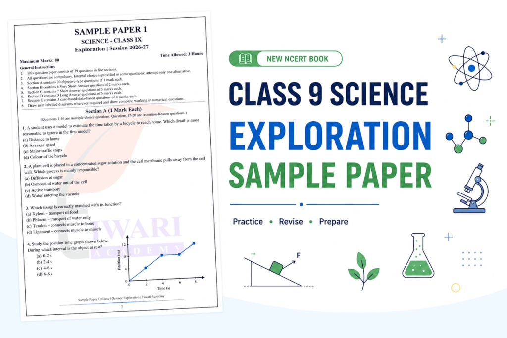 Class 9 Science Sample Papers 2026-27 | Free CBSE PDF Download