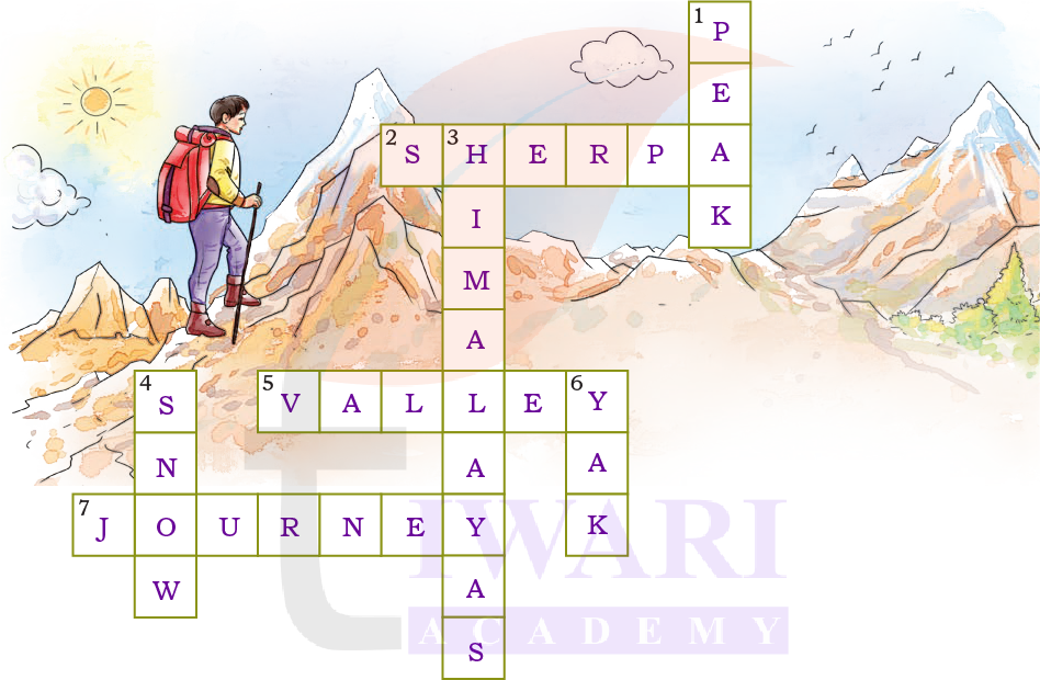 Class 4 English Santoor Chapter 11 Page 117 - Let us Learn - Part A Answer