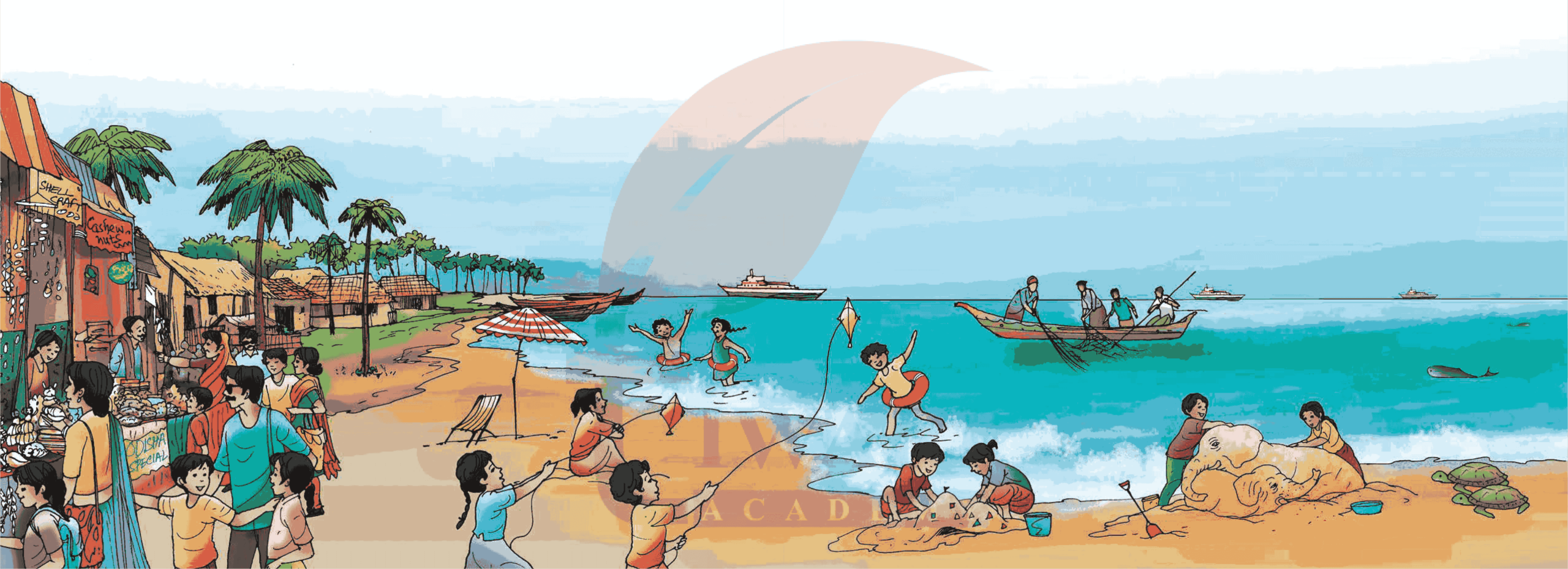 Class 4 EVS Our Wondrous World Chapter 9 Page 139 - On the Seashore, with Chandni
