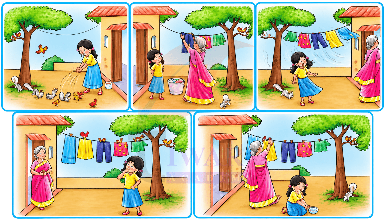 Class 4 English Santoor Chapter 6 Page 62 - Let us Write - Story