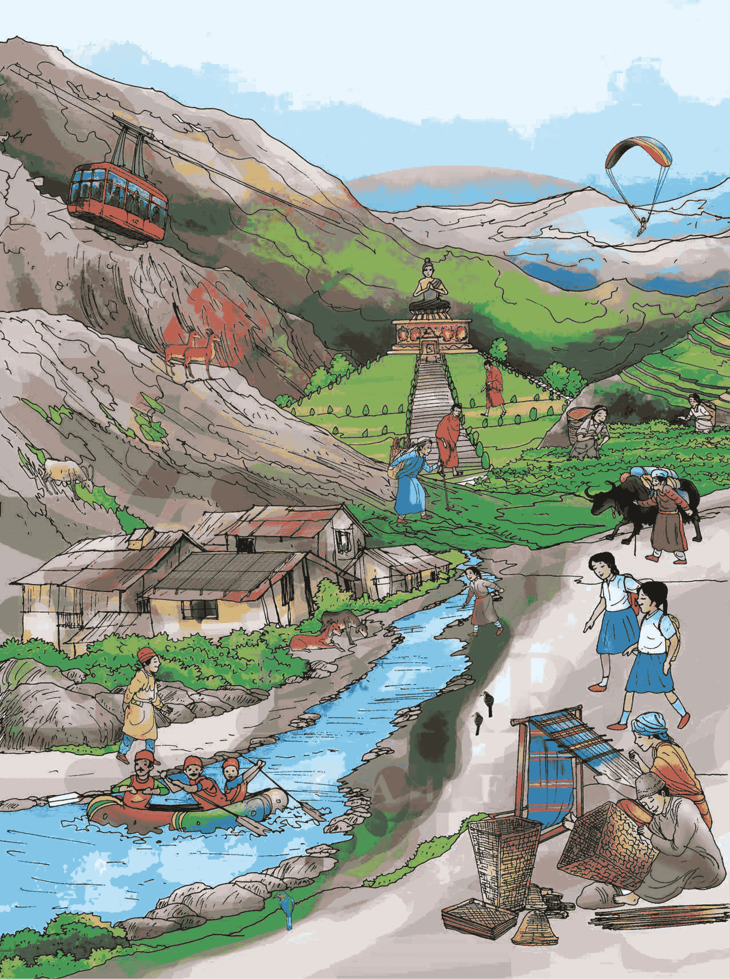 Class 4 EVS Our Wondrous World Chapter 9 Page 145