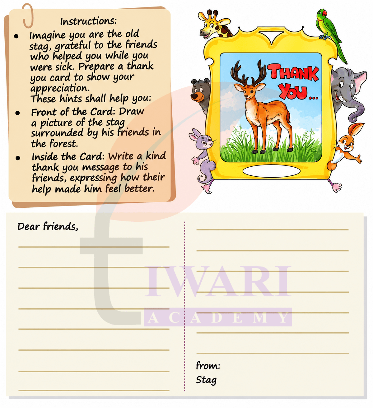 Class 4 English Santoor Ch 5 Page 54 - Let us Do